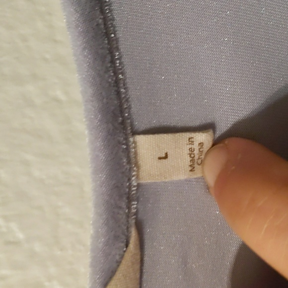 Soft Surroundings Women's Velvet And Lace Trim Tunic Top - Picture 3 of 6